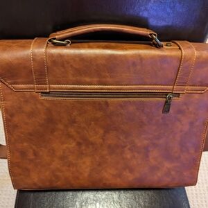 Vegan Leather Men's Briefcase